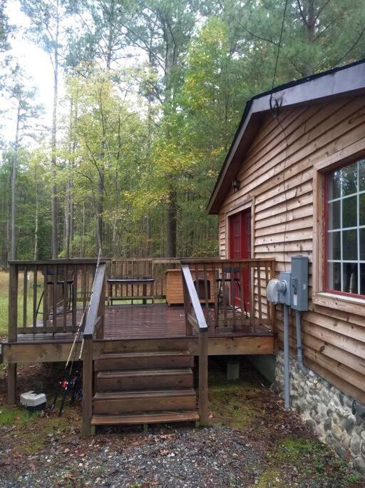 Rustic Quaint Cabin In The Woods--Pets Welcomed Dunnsville 外观 照片
